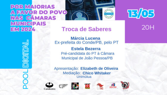 Troca de saberes com Márcia Lucena e Estela Bezerra, da Paraíba