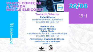 Troca de saberes com Rafael Ribeiro, Sylvia Chada e com as Mulheres do Coletiva Periferia Viva