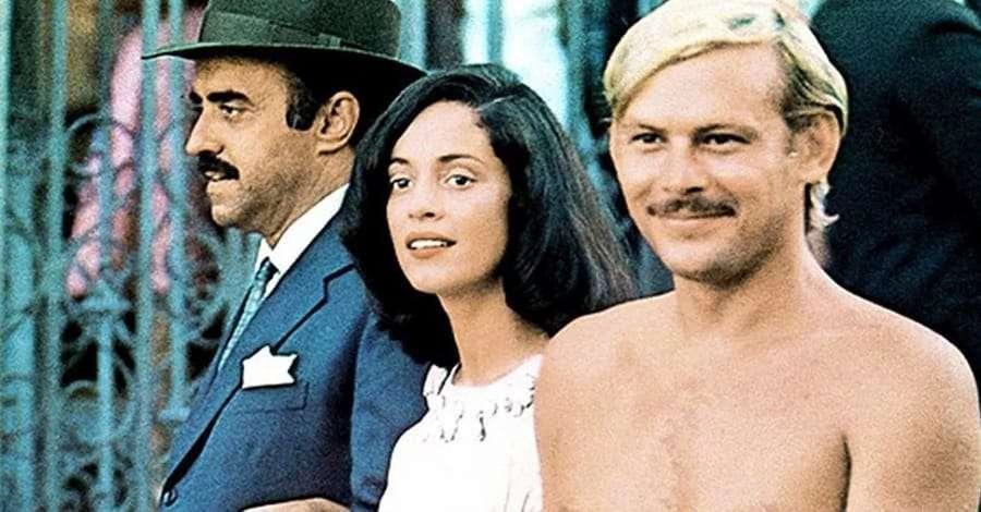 Mauro Mendonça, Sônia Braga e José Wilker em Dona Flor e seus dois maridos