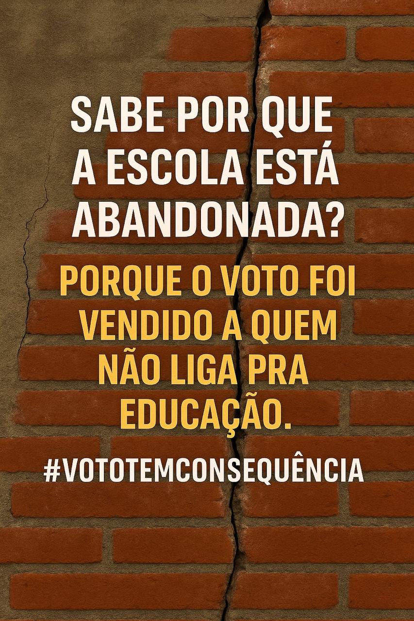#VOTOTEMCONSEQUÊNCIA - Criação: Saulo Gil Carvalho