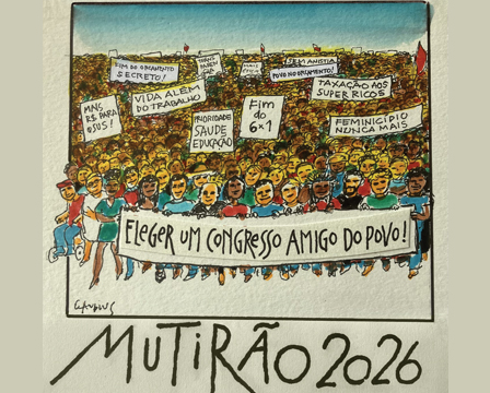 Ilustração CONGRESSO AMIGO DO POVO mutirão 2026 - CLAUDIUS CECCON - Thumbnail