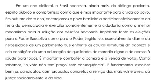Apoio CNBB