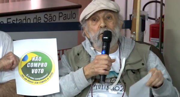 Lançado em São Paulo o Selo “Eu não compro votos”, para conscientizar a população e moralizar candidaturas nas eleições 2026