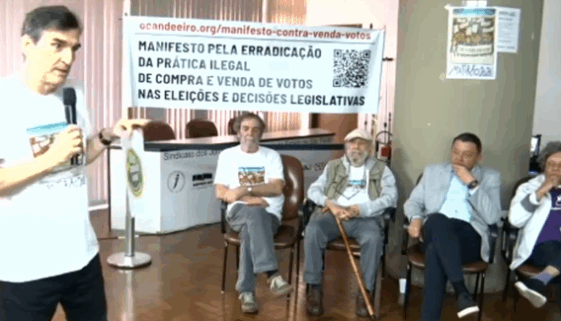 Lançado em São Paulo o Selo “Eu não compro votos”