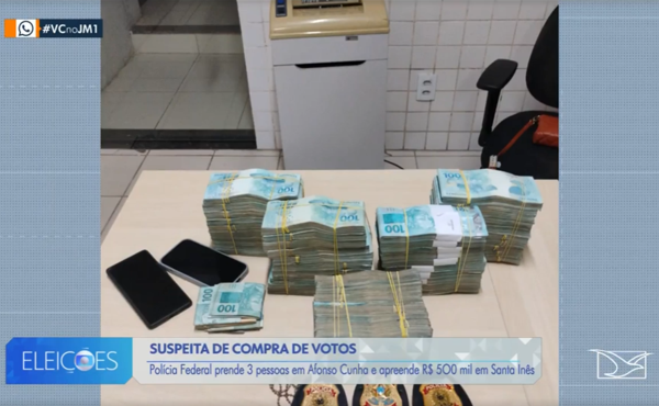 PF investiga suspeita de compra de votos e prende três pessoas no interior